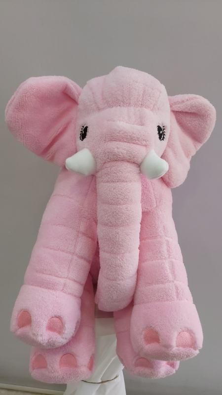 Peluş Fil Pembe 65 cm 